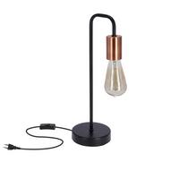 Tischleuchte 41-66862 - Schwarz, KONVENTIONELL, Metall (12/39/17cm)