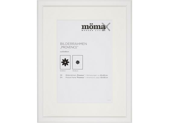 Rám Na Fotky Provence - biela, Romantický / Vidiecky, drevo/sklo (60/80cm) - Mömax modern living Rám Na Fotky Provence - biela, Romantický / Vidiecky, drevo/sklo (60/80cm) - Mömax modern living
