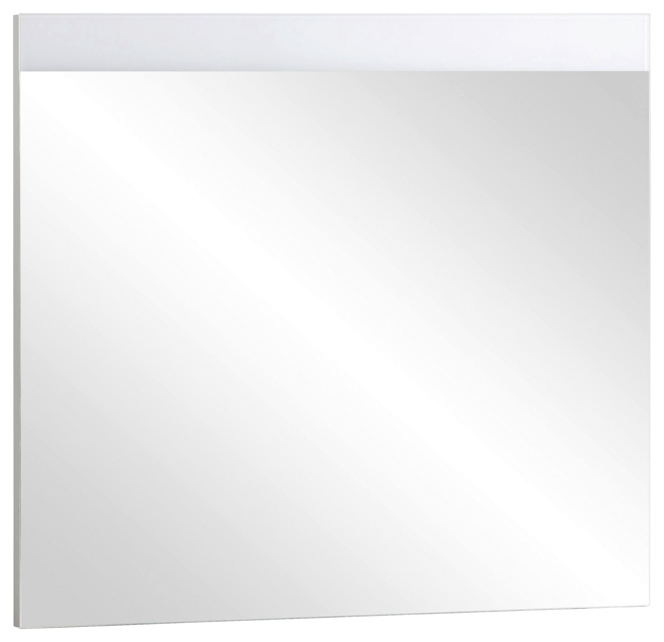 Badspiegel Moon 800 BxH: 80x72 cm mit Led - Silberfarben, MODERN, Glas (80/72/3cm) - MID.YOU
