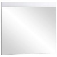 Badspiegel Moon 800 BxH: 80x72 cm mit Led - Silberfarben, MODERN, Glas (80/72/3cm) - MID.YOU