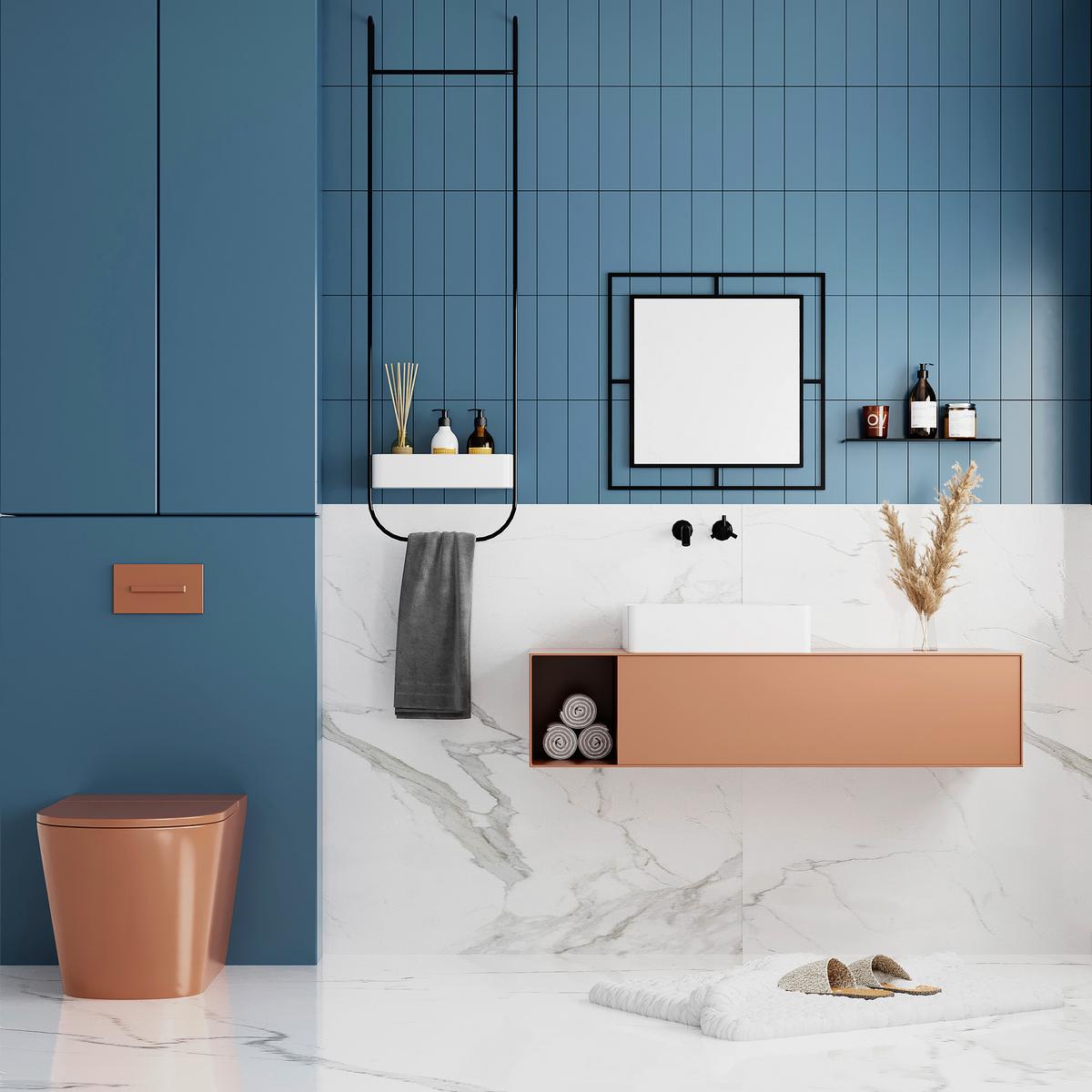 Wandspiegel Corner Mirror Schwarz B: 58 cm - Schwarz, Design, Metall (58/58/2cm) - Livetastic