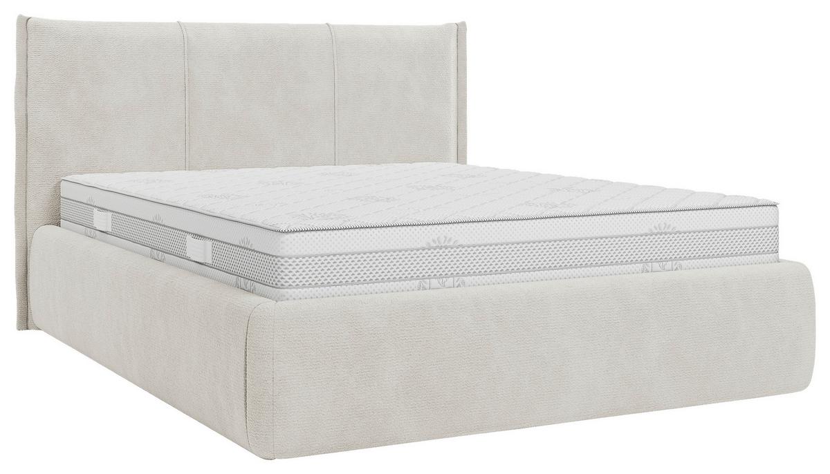 Polsterbett Beli Naturfarben Lf: 180x200 Cm - Schwarz/Naturfarben, MODERN, Holz/Holzwerkstoff (180/200cm) - MID.YOU