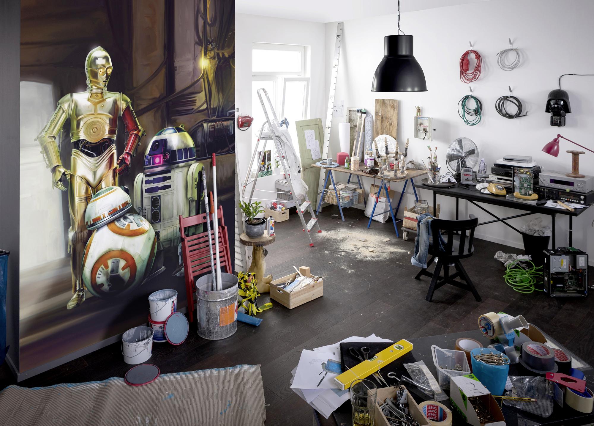 Fototapete Star Wars - Multicolor, Design, Papier (184/254cm)