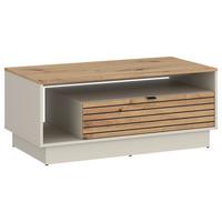 Couchtisch Nexa Kaschmir /Eiche Dekor B: 106cm - Kaschmir/Eiche Artisan, Basics, Holzwerkstoff/Kunststoff (106/45,5/65cm)