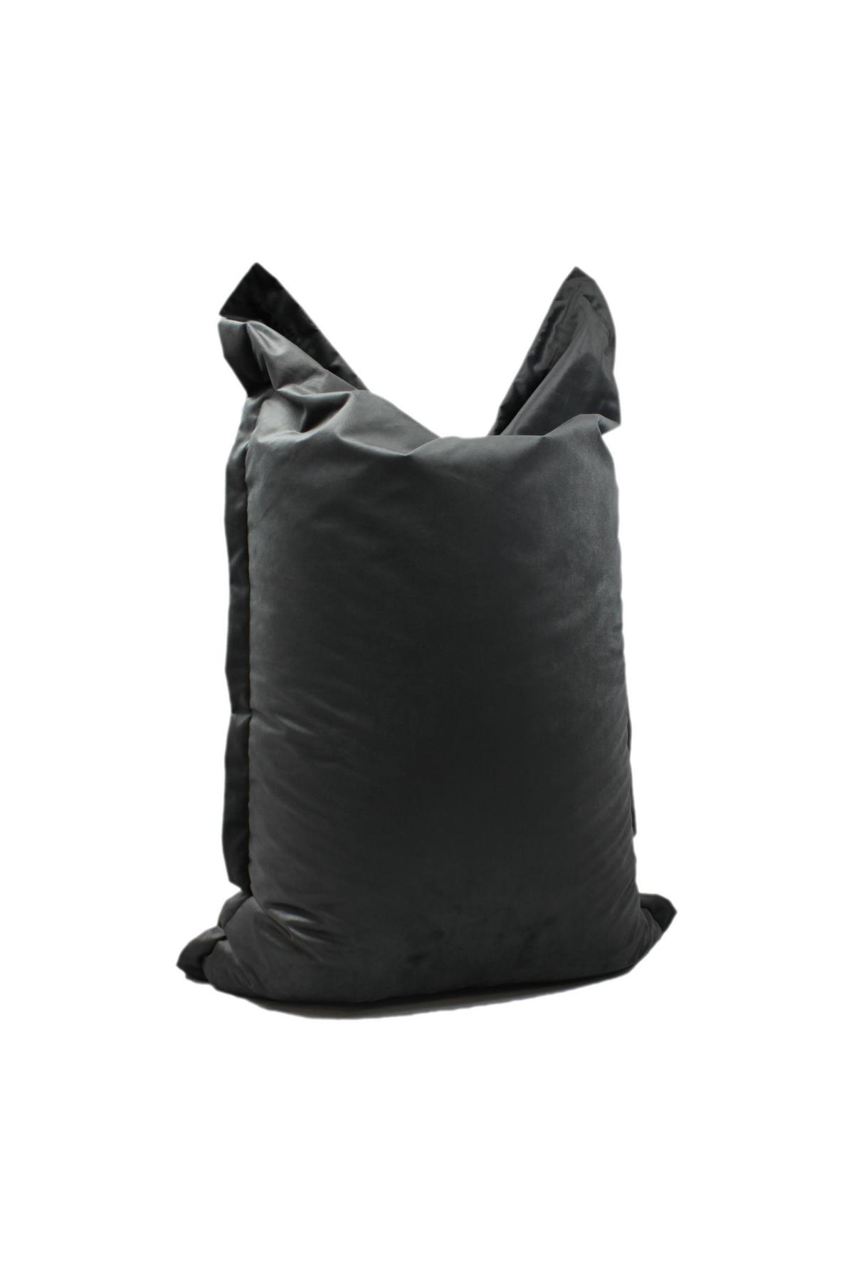 Sedací vak B52 šedá - šedá, Design, textil (140/100/30cm)