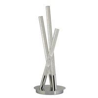 LED-Tischleuchte Bubbles Eu3473-3cc - Chromfarben/Transparent, Design, Kunststoff/Metall (16/16/43cm)