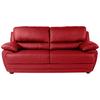2-sitzer-sofa Neobolo Rot Lederlook - Rot, Design, Textil (209/97/100cm) - Livetastic
