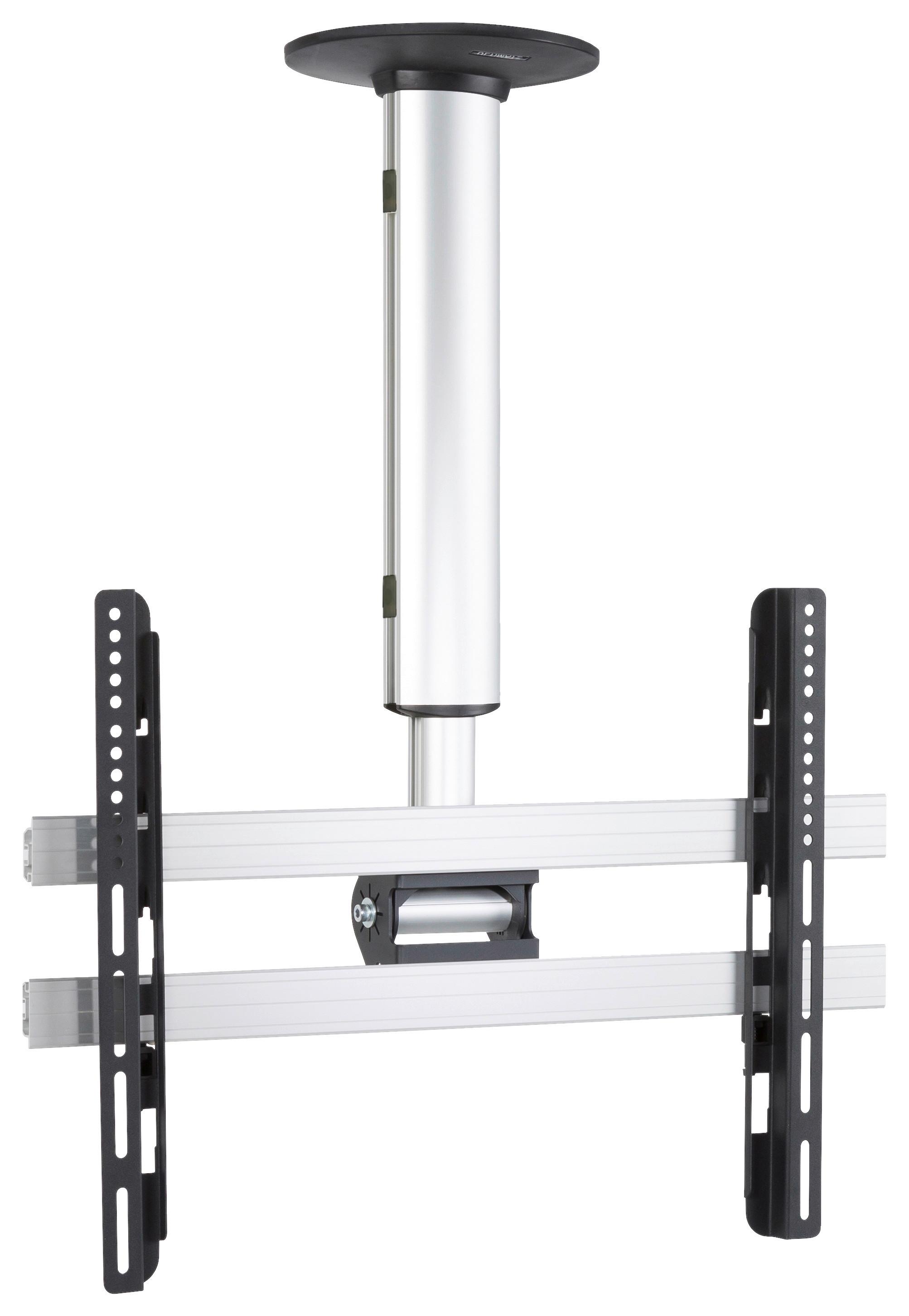 Tv- Halterung Cm Silberfarben B: 42 Cm - Silberfarben, MODERN, Metall (42/50/19cm) - MID.YOU
