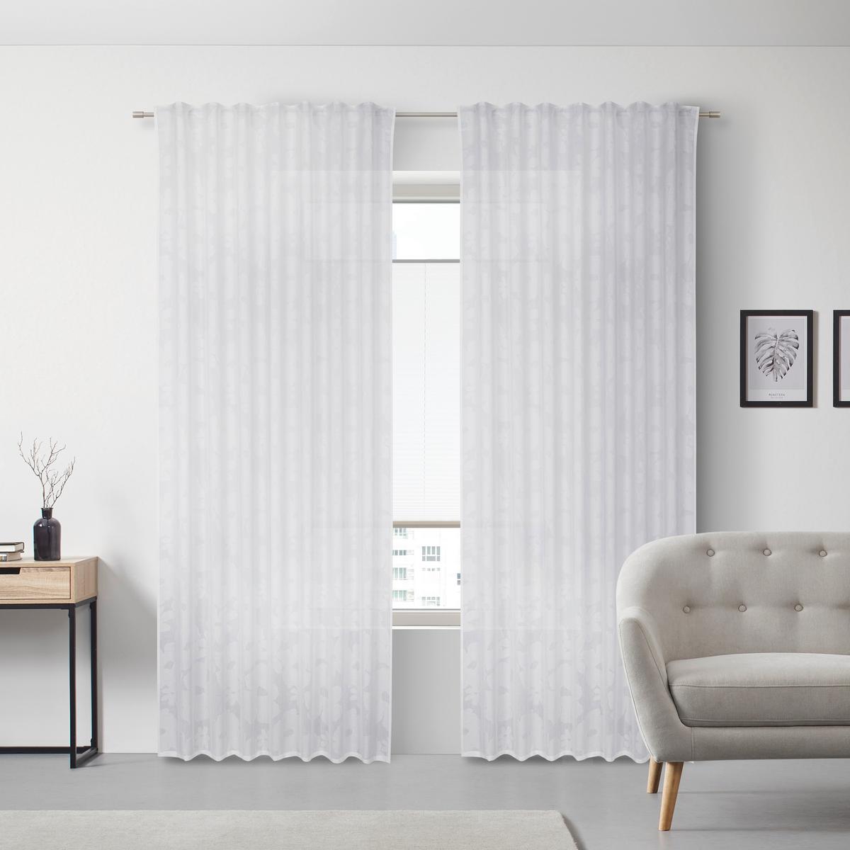 Hotový záves JANNIKA - biela, Romantik / Landhaus, plast (140/245cm) - Bessagi Home
