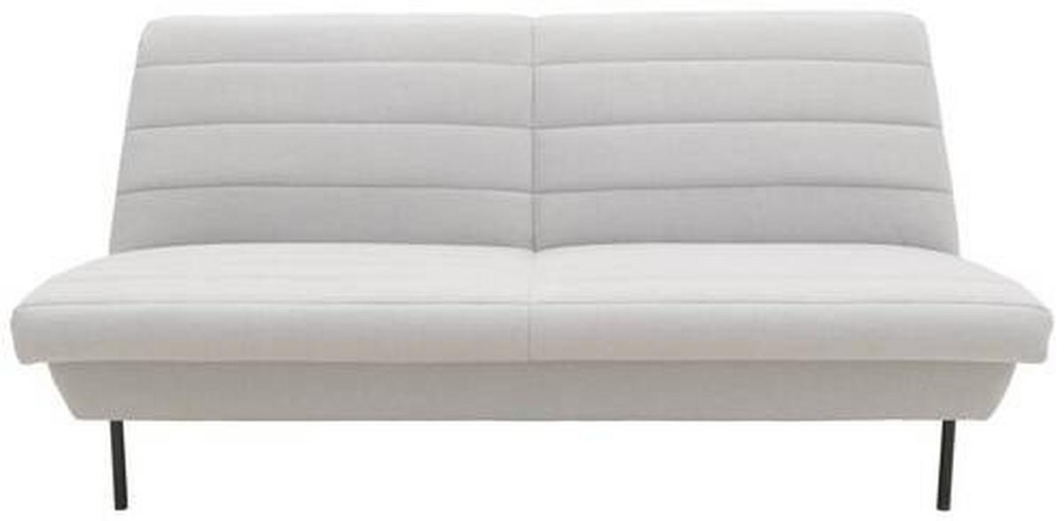 2-Sitzer-Sofa Looks Ix - Silberfarben/Schwarz, Design, Textil (185/92/103cm) - LOOKS by W.Joop