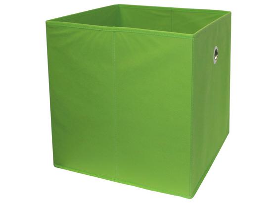 Faltbox Cubi - Grün, MODERN, Holzwerkstoff/Textil (32/32/32cm) Faltbox Cubi - Grün, MODERN, Holzwerkstoff/Textil (32/32/32cm)