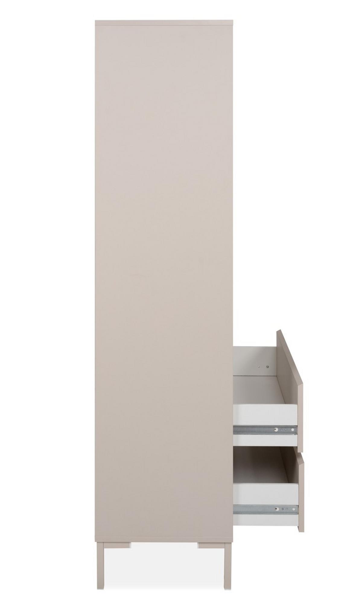 Regal Korsika Kaschmir B: 77,5cm - Kaschmir, LIFESTYLE, Holzwerkstoff (77,5/165/40cm) - MID.YOU