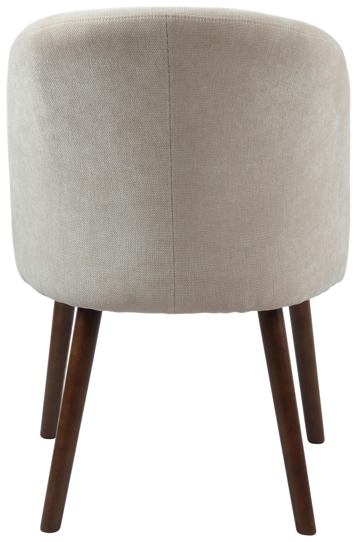 Stuhl Tampere Beige B: 53 cm - Eichefarben/Beige, MODERN, Holz/Textil (53/87/58cm) - Livetastic