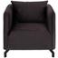 Sessel Faro - Schwarz/Braun, MODERN, Textil (75/80/75cm) - Luca Bessoni Sessel Faro - Schwarz/Braun, MODERN, Textil (75/80/75cm) - Luca Bessoni