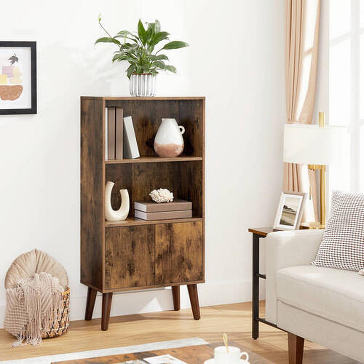 Highboard Highboard B: 60 Cm Braun - Braun, Trend, Holzwerkstoff (60/120/30cm) - Boxxx