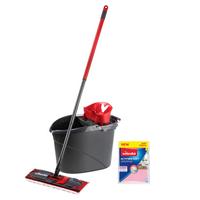 BODENREINIGUNGSSET EINSTEIGERBOX ULTRAMAX - Basics (28,5/45/29,5cm) - Vileda