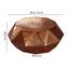 Runder Couchtisch Metall mit Ablage Diamant, Kupferfarben - Kupferfarben, LIFESTYLE, Metall (73/73/28,5cm) - Livetastic Runder Couchtisch Metall mit Ablage Diamant, Kupferfarben - Kupferfarben, LIFESTYLE, Metall (73/73/28,5cm) - Livetastic