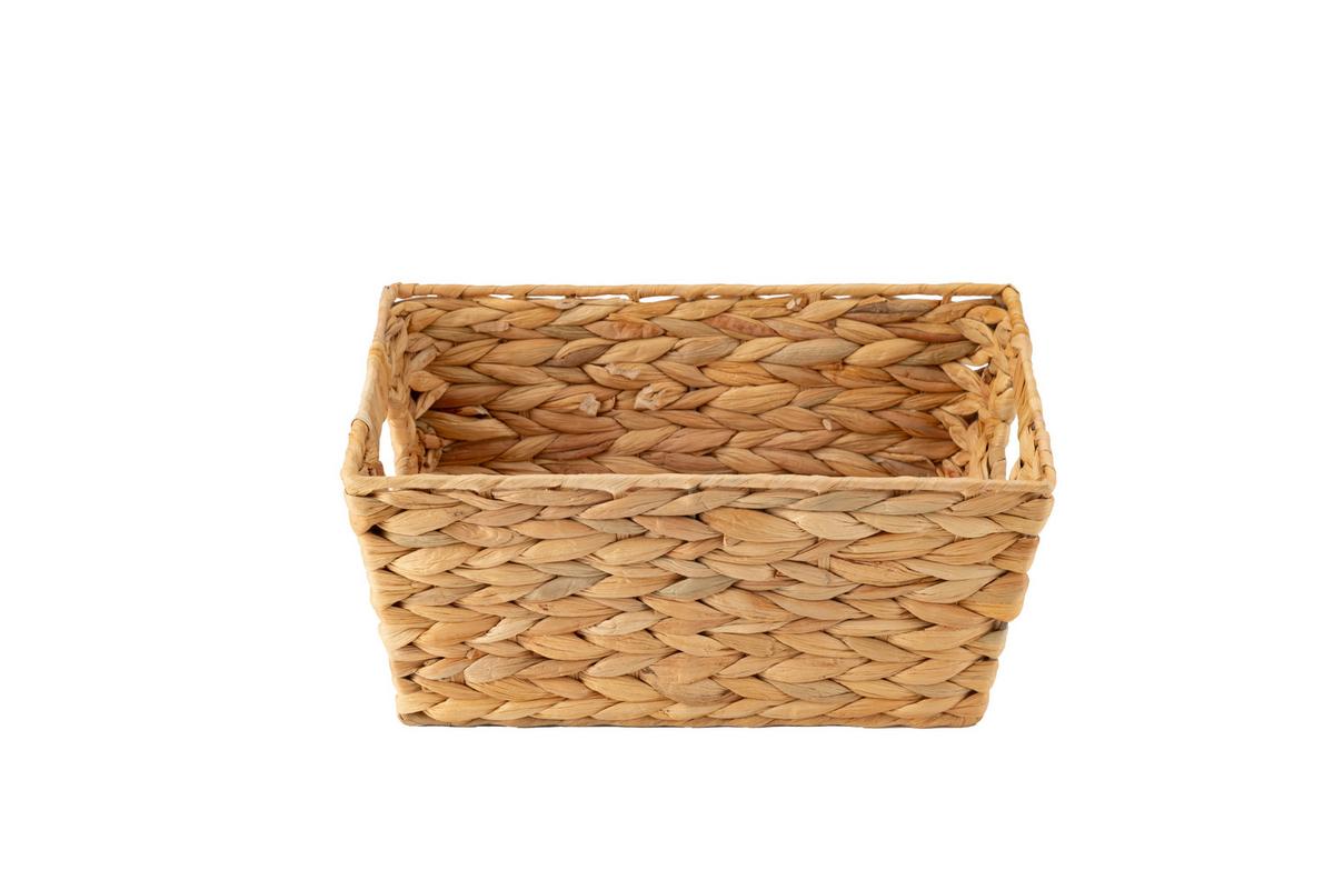 Aufbewahrungsbox Naturfarben B: 25 cm - Naturfarben, Basics, Holz (35/25/16cm) - Echtwerk