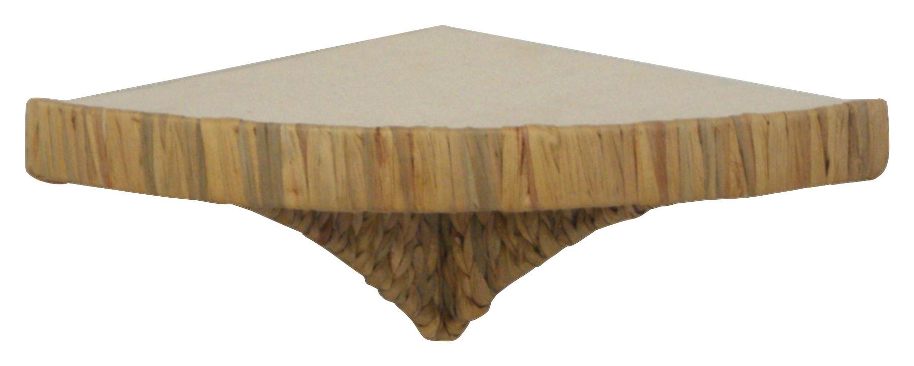 Wandmulde Filou Naturfarben L: 38 Cm - Naturfarben, Naturmaterialien/Metall (38/56/20cm)