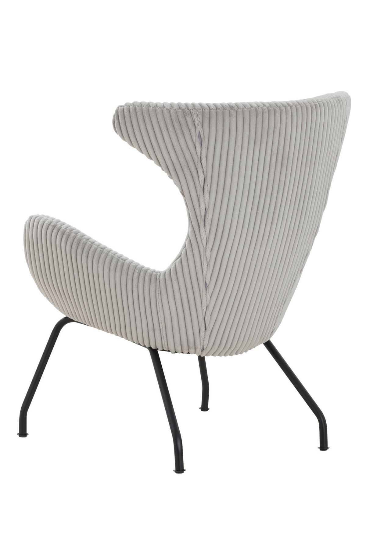 Relaxsessel Grau B: 78 Cm - Schwarz/Grau, MODERN, Textil (78/96/77cm) - Livetastic