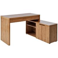 Eckschreibtisch Libre C 155 E* - Eichefarben, MODERN, Holzwerkstoff (140/118/76cm) - Livetastic