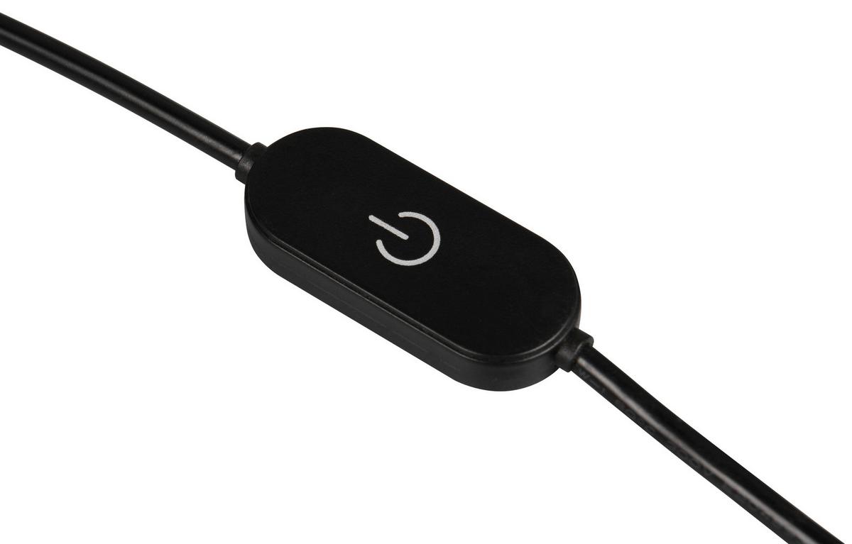 LED-Tischleuchte 544410107 Orbit - Schwarz/Nickelfarben, Design, Metall (10/14cm) - Trio Leuchten