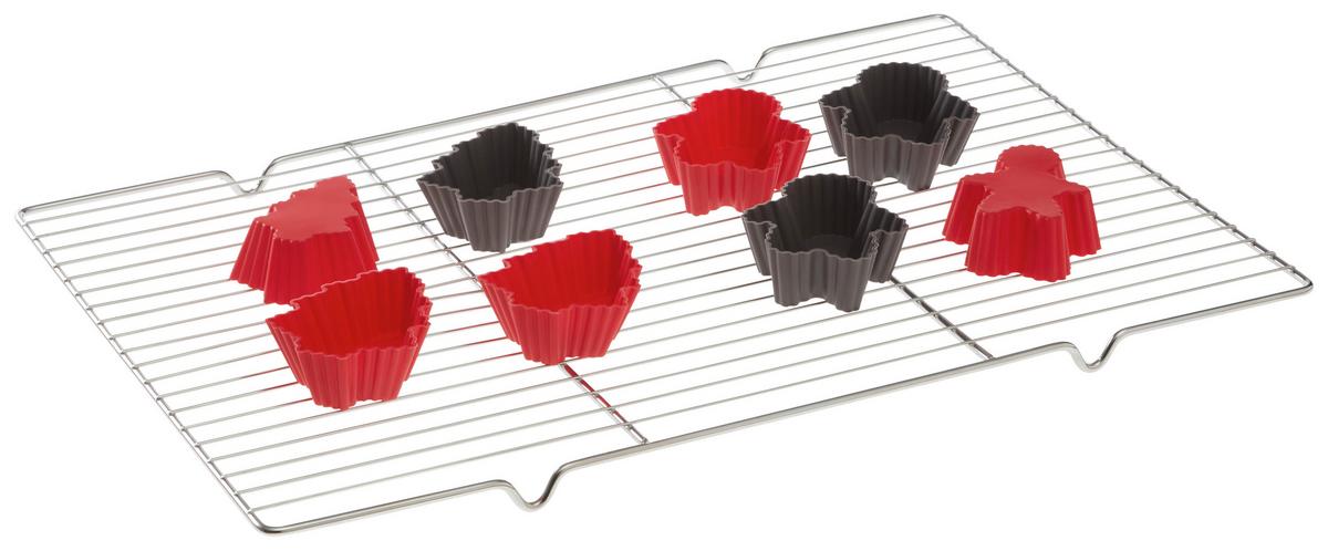 MŘÍŽKA NA CHLADNUTÍ CHRISTMAS FABLE - barvy stříbra, Konvenční, kov (39/59cm) - Modern Living