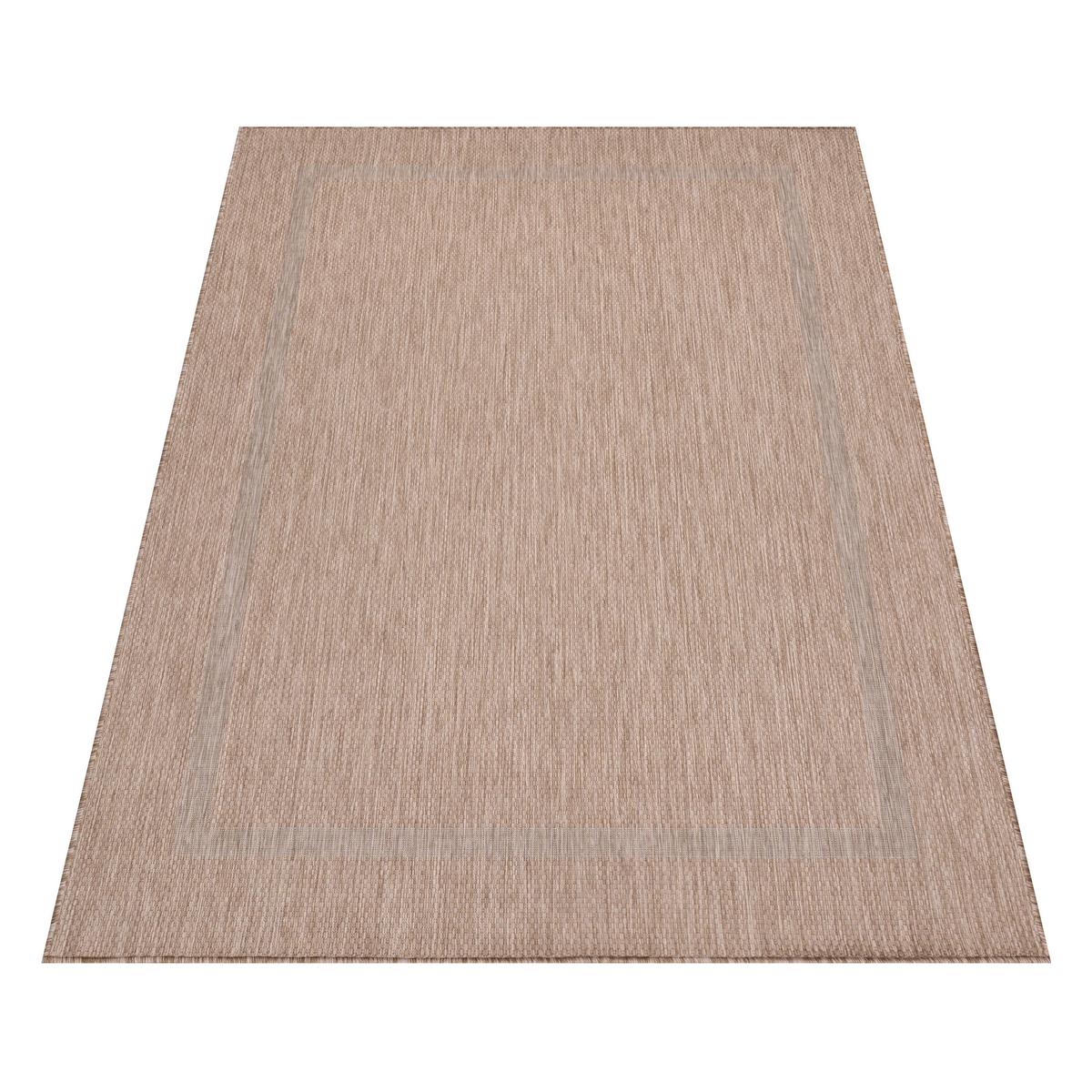 Flachwebteppich Relax - Beige, Basics, Textil (140/200cm) - Novel