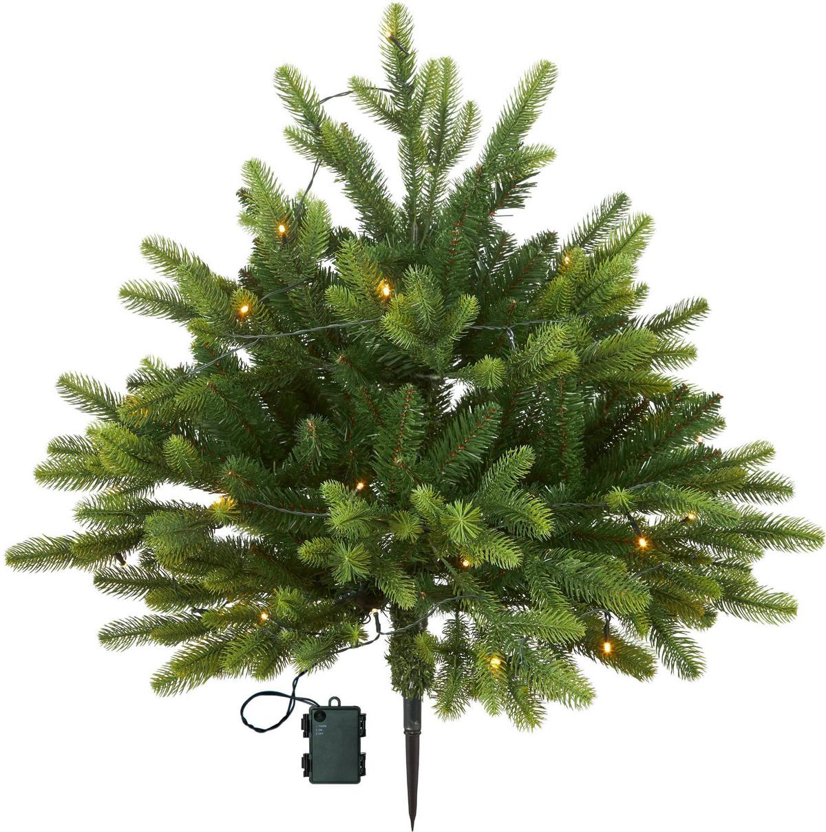 LED-Dekoleuchte 606-88_busk - Grün, Basics, Kunststoff/Metall (80cm) - Eglo