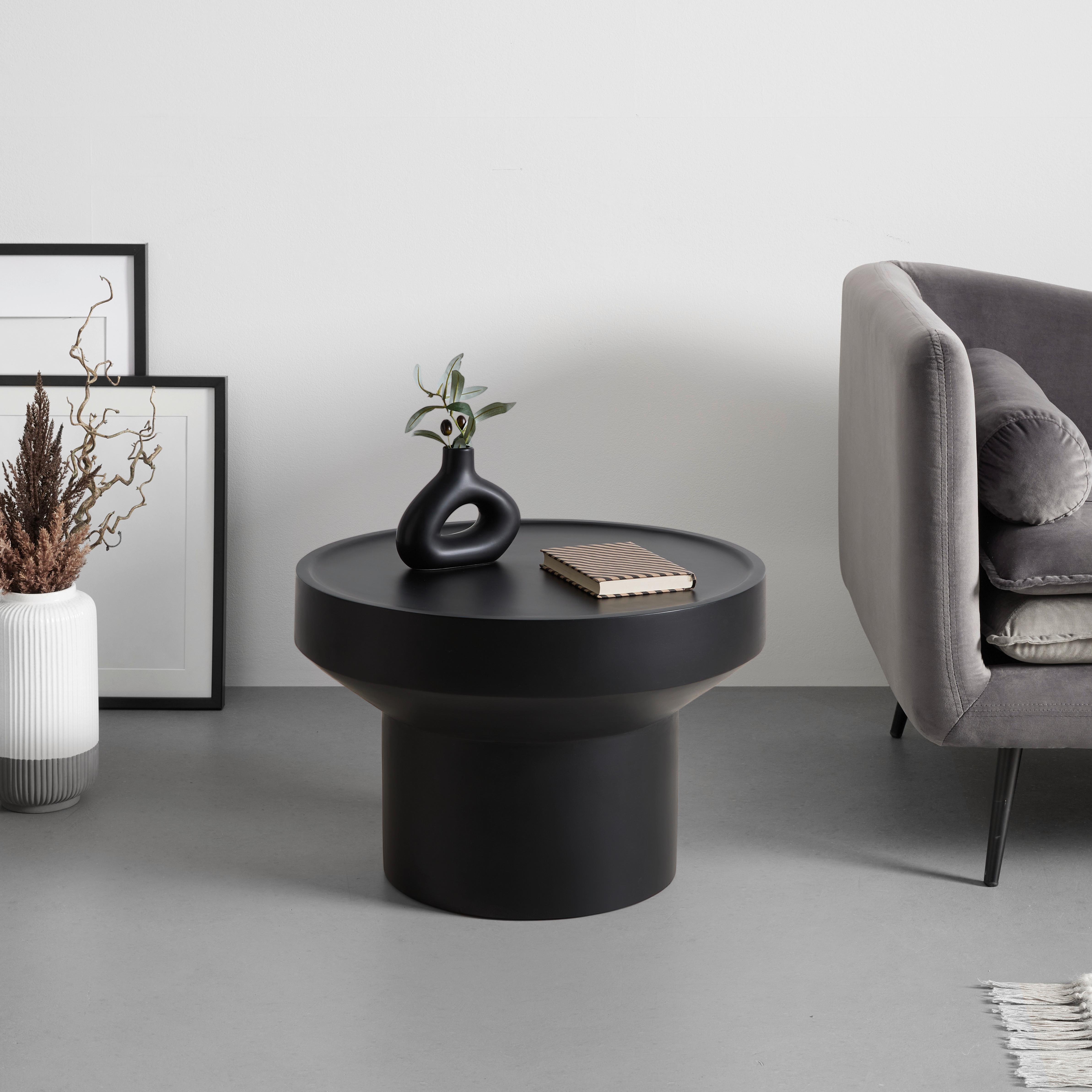 KONFERENČNÍ STOLEK GRADINO -TREND- - černá, Moderní, dřevo (60/40/60cm) - Premium Living