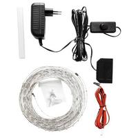 LED-Stripe Set 5 Buenos Aires Tageslichtweiß - Schwarz/Weiß, Design, Kunststoff/Metall (135cm) - MID.YOU