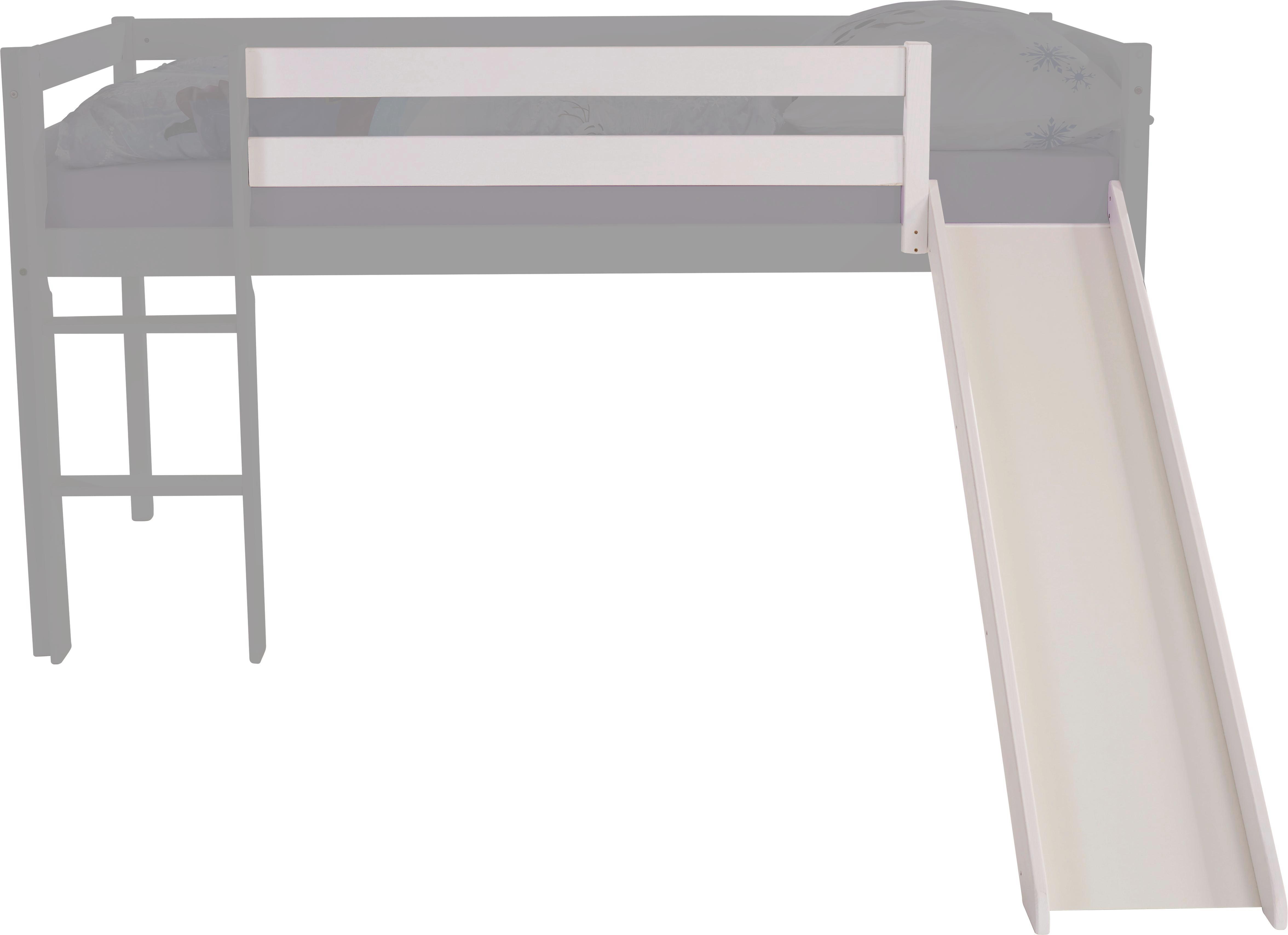 Ágycsúszda Hook - Fehér, konvencionális, Faalapú anyag/Fa (35,5/149cm)