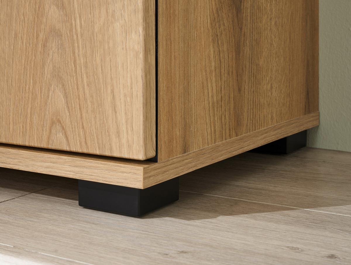 Garderobe Cantara Eichefarben B: 80cm - Eichefarben, MODERN, Holzwerkstoff (80/200/39cm) - MID.YOU