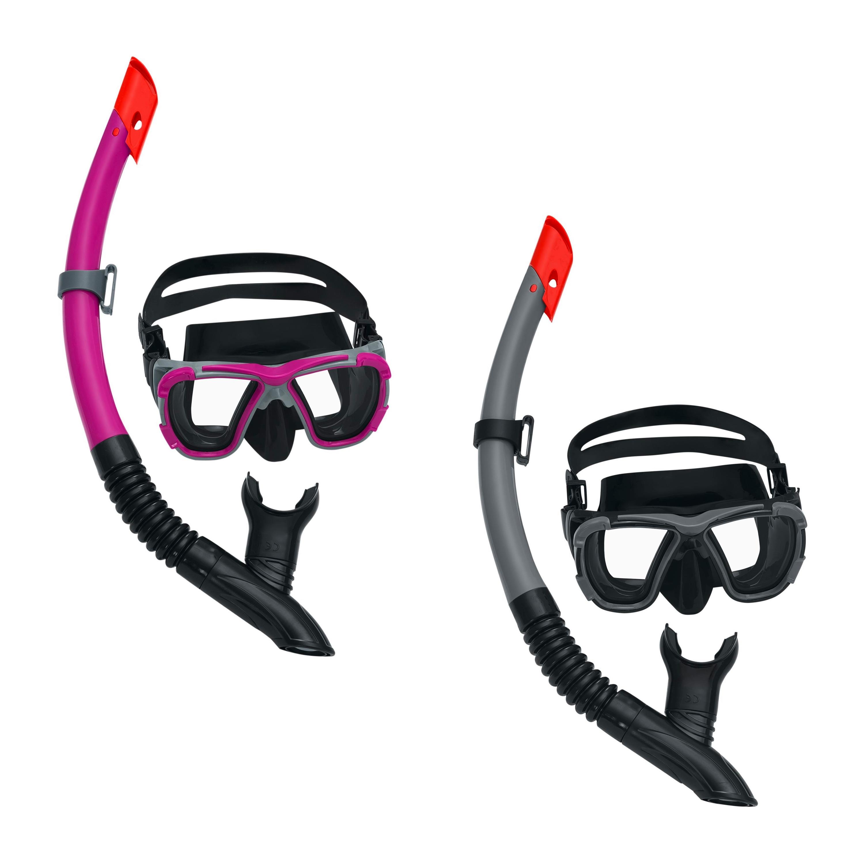 Schwimmbrille Ozan - Multicolor/Grau, KONVENTIONELL, Kunststoff (19,8/8.5/46,7cm) - Bestway