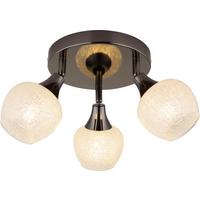 Strahler Siya - Schwarz, MODERN, Glas/Metall (32/18,5cm) - James Wood