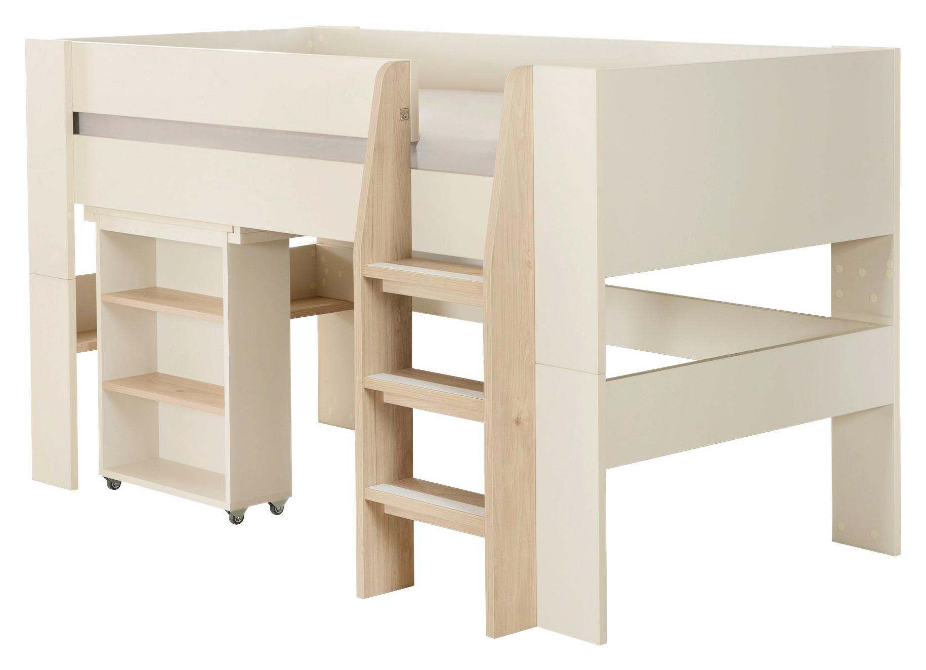 Anbauschreibtisch Flexi Grow Kashmir - Kaschmir, KONVENTIONELL, Holzwerkstoff (65,5/77/95,5cm) - Roba