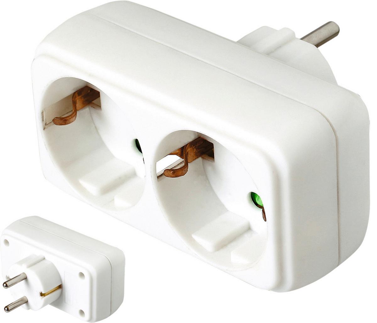 Elosztó 250v - fehér (19/5/13,50cm)