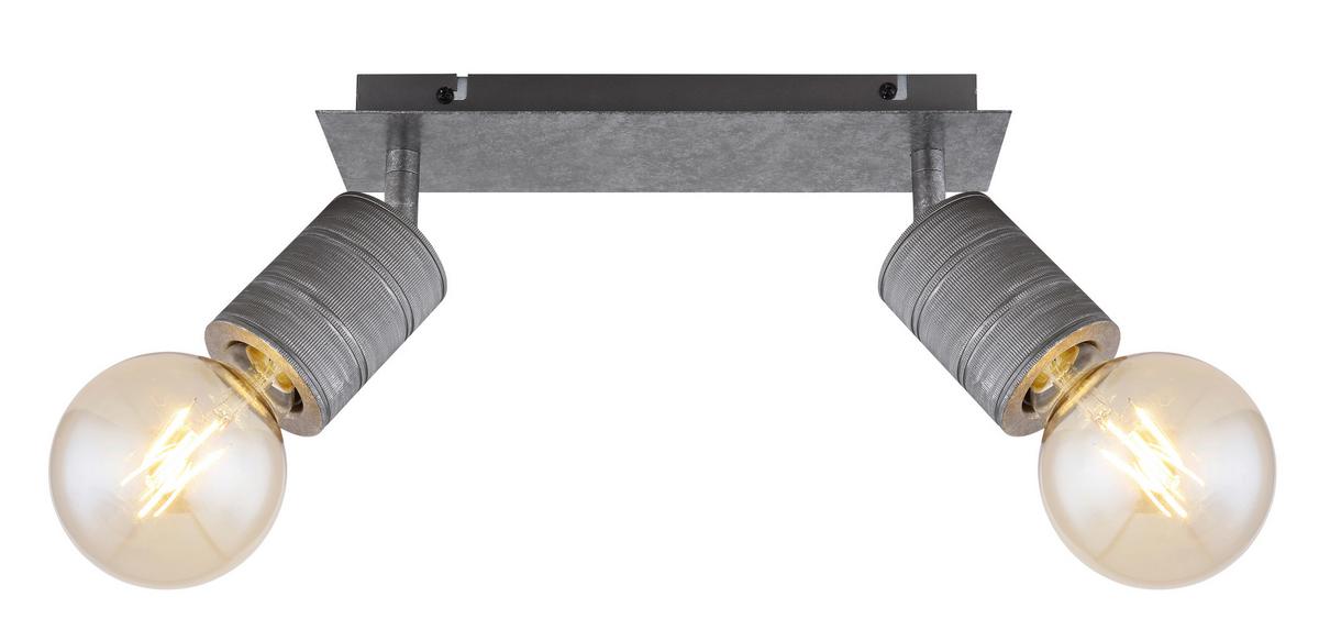 Strahler 54036-2 - Silberfarben, Basics, Metall (31/10/16cm) - Globo