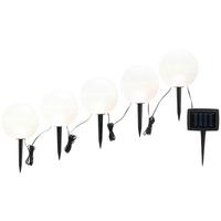 Solarleuchte, 800 cm Doris - Weiß, Basics, Kunststoff (800cm) - Homezone