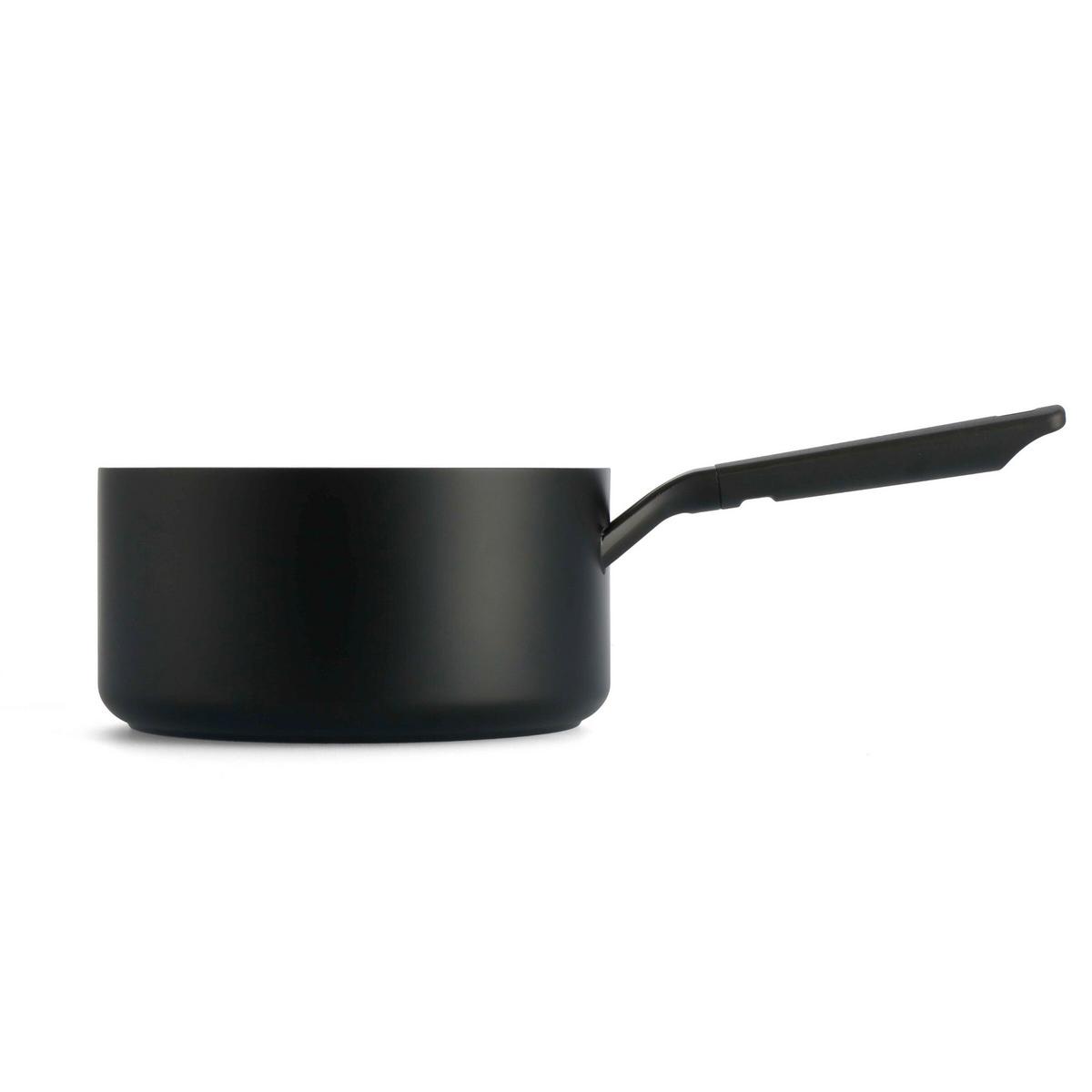 Stielkasserole schwarz, DM 20 cm - Schwarz, Basics, Kunststoff/Metall (20cm) - KitchenAid
