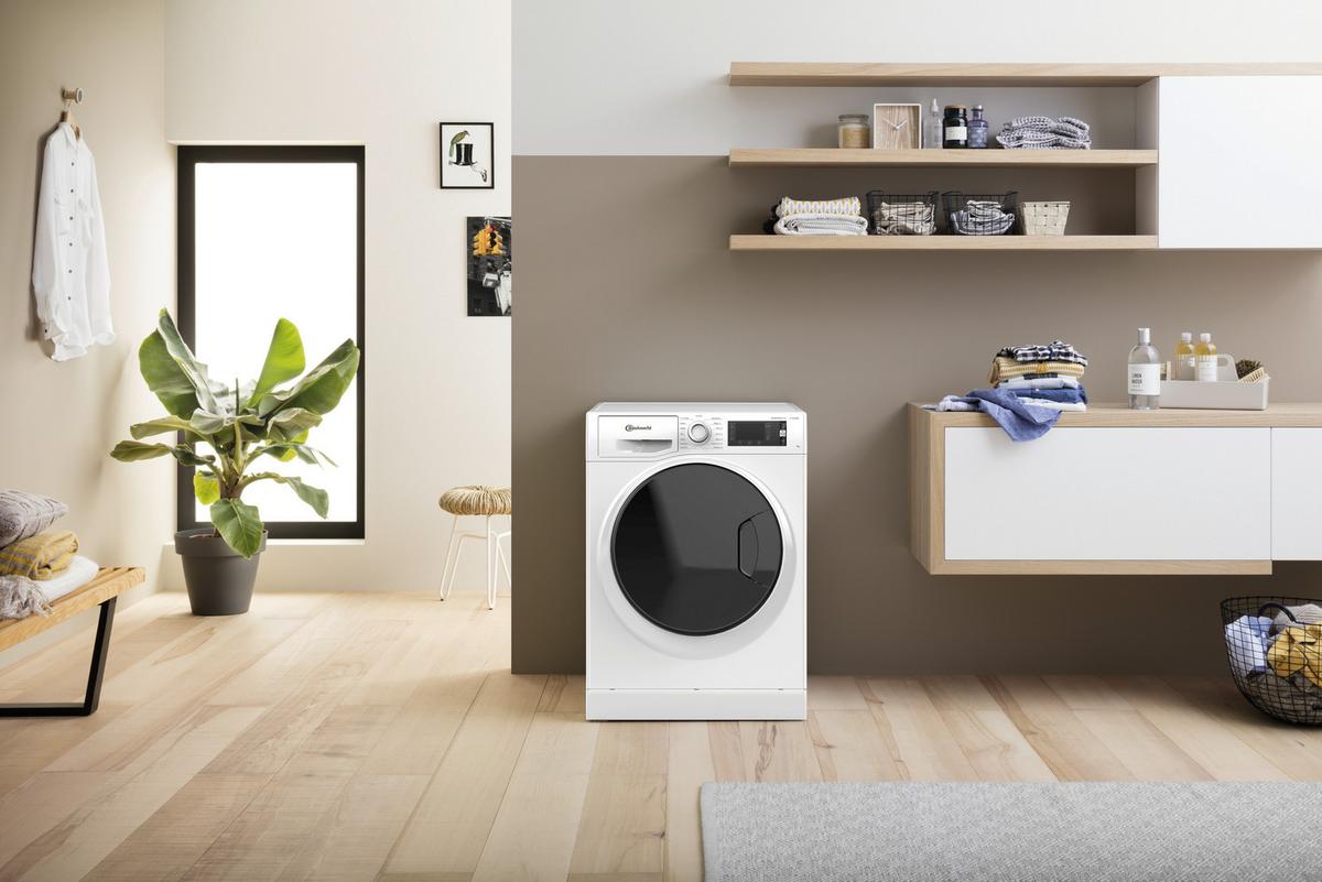 Waschmaschine Wm Elite 9a - Weiß, Trend (59,5/85/60,5cm) - Bauknecht