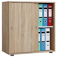 Aktenschrank Lona L Eiche Dekor B 70 Cm - Sonoma Eiche, Basics, Holzwerkstoff (70/74/37cm) - MID.YOU
