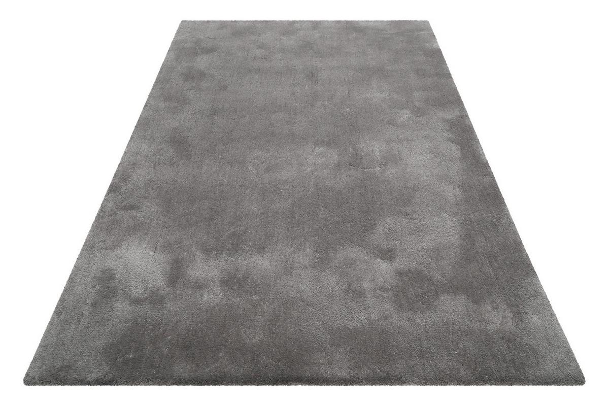 Hochflorteppich Emilia - Grau, Design, Textil (130/190cm) - WECON HOME BASIC