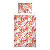 Ágyneműhuzat-garnitúra Palma - piros/narancs, Modern, textil - Luca Bessoni