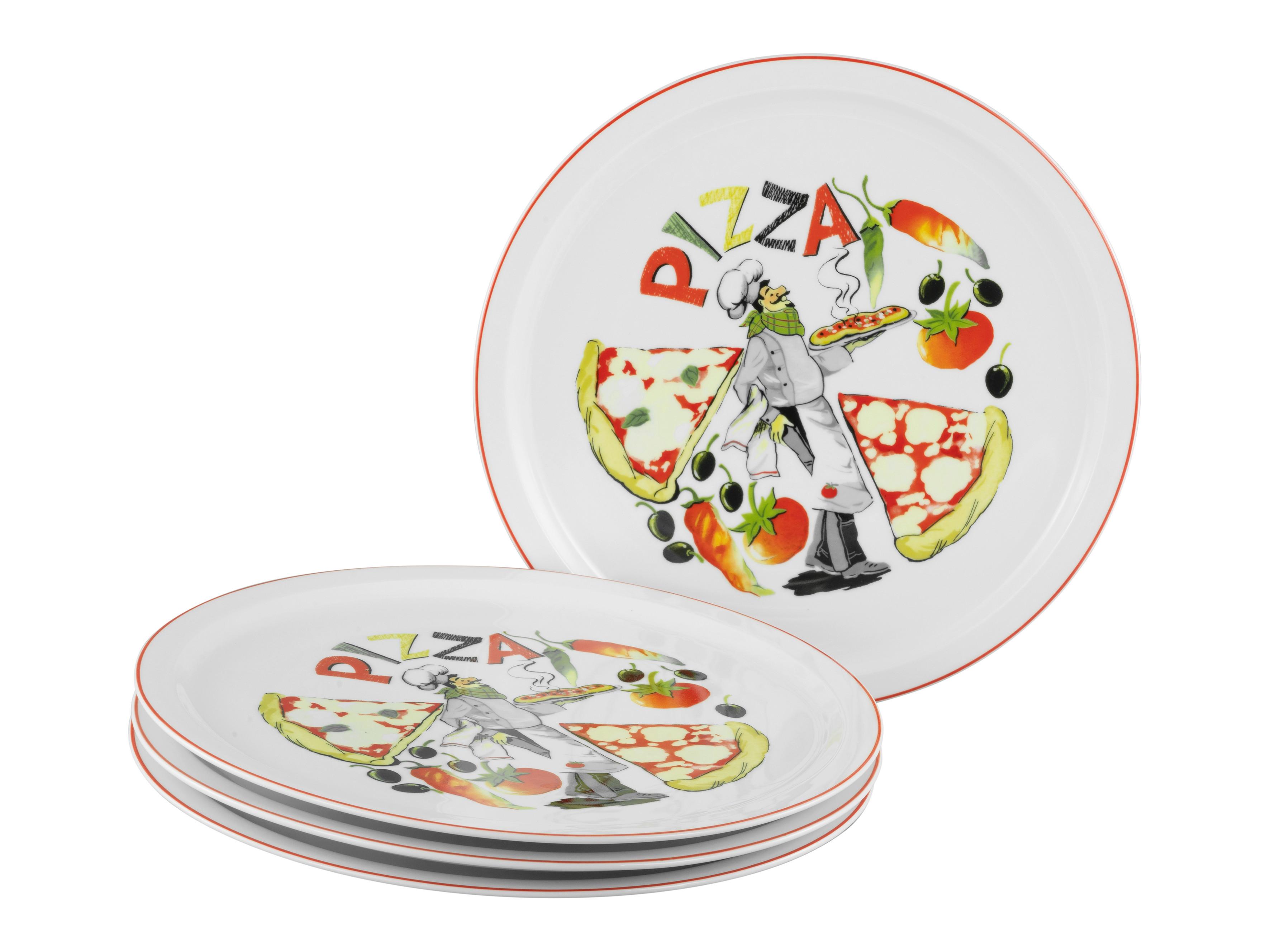 Pizzateller Milano Luigi Keramik, Multicolor - Multicolor, Basics, Keramik (30cm) - Creatable