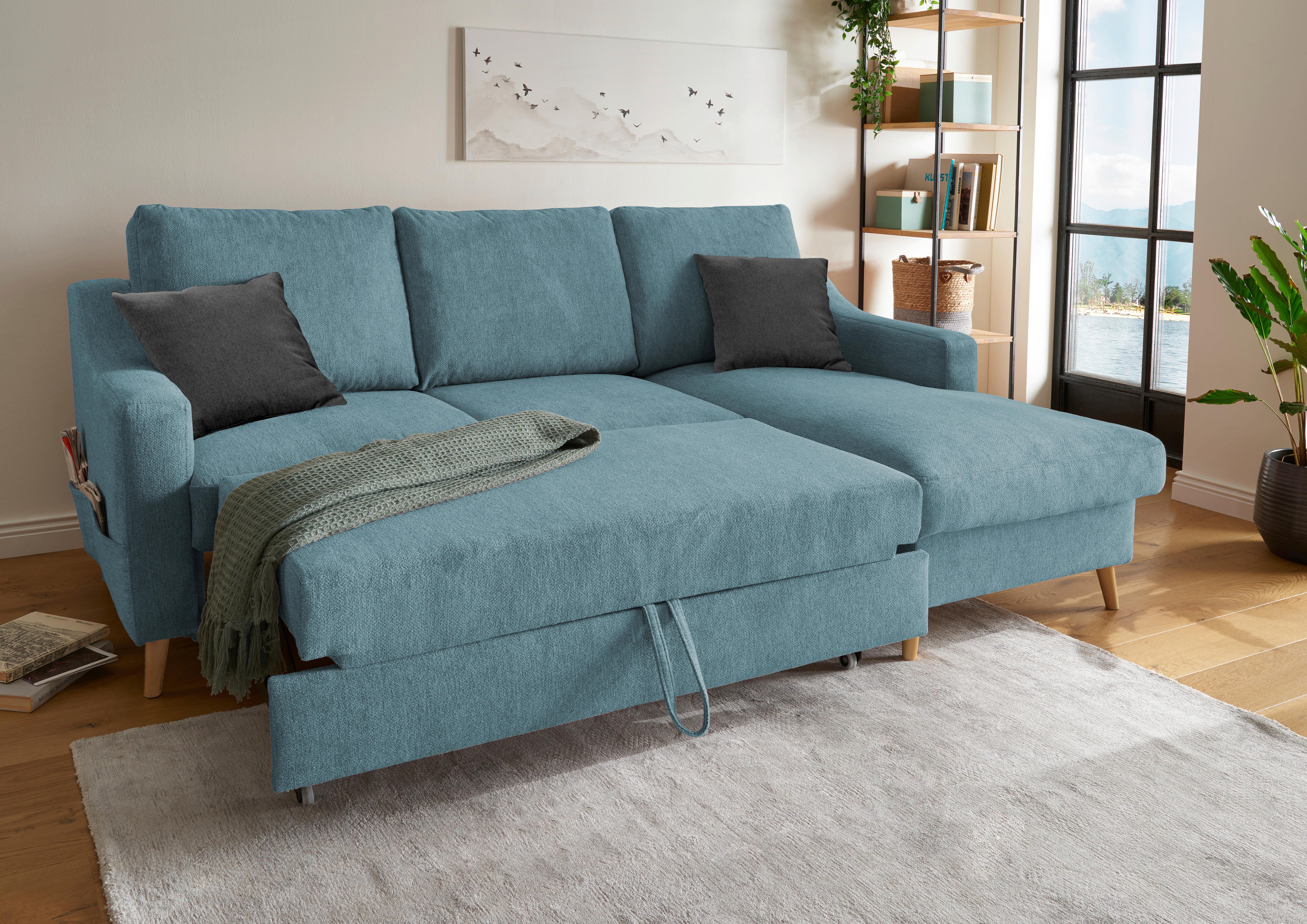 Ecksofa mit Schlaffunktion
