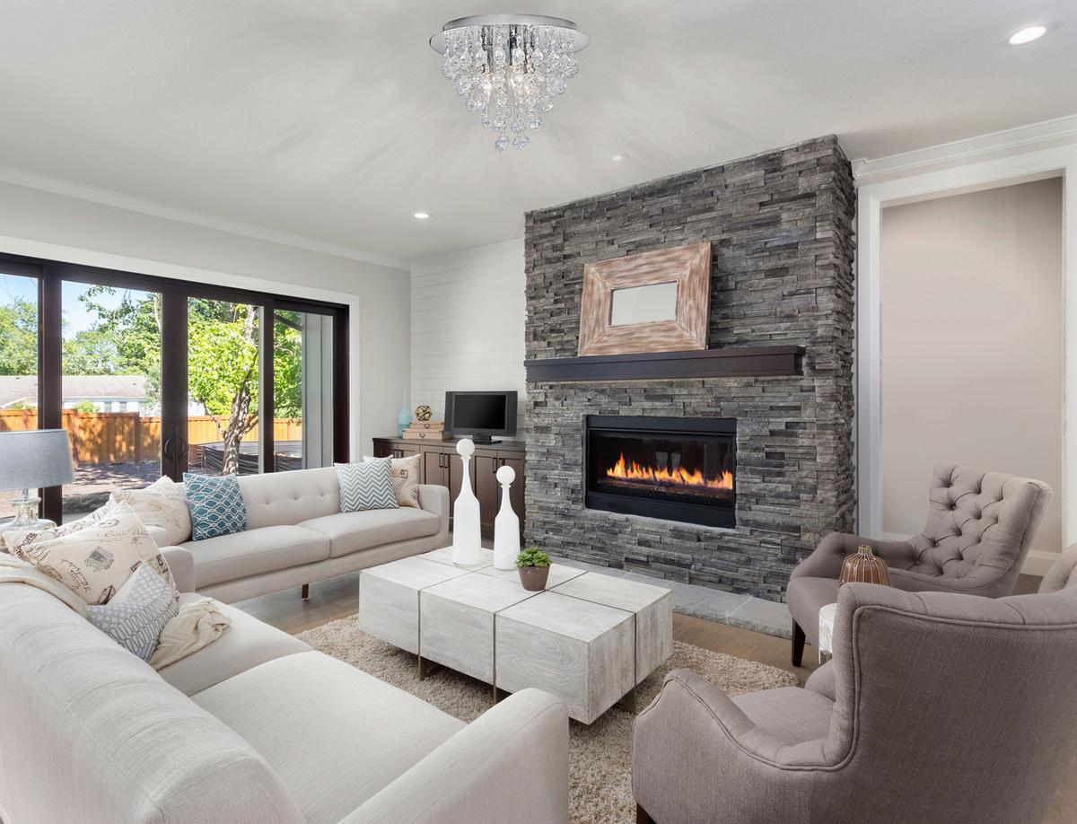 Deckenleuchte Cameron - Klar/Chromfarben, Basics, Glas/Metall (38/26cm) - James Wood