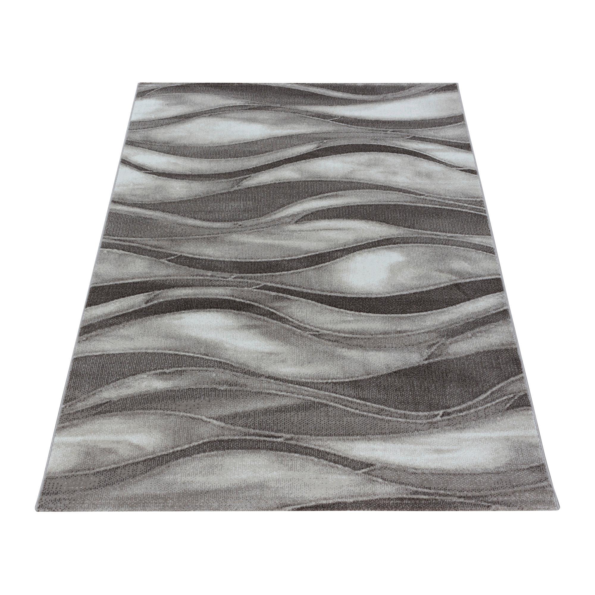 Teppich Läufer Braun Costa 80x250 cm - Braun, Design, Textil (80/250cm)