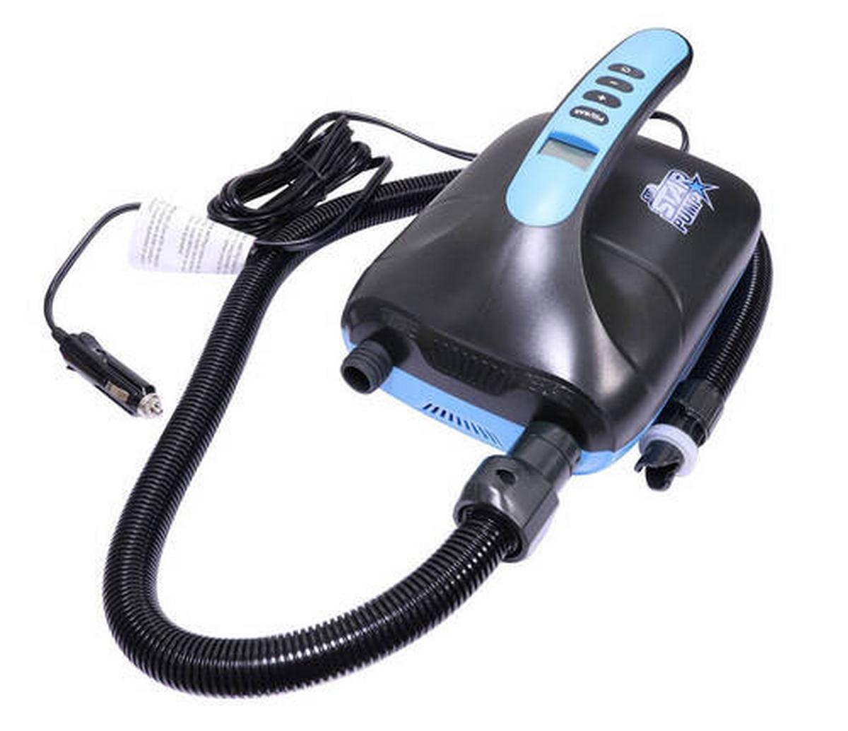 Luftpumpe Elektrisch Sup Star Pump 8 - Blau/Schwarz, Basics, Kunststoff (17/19/27cm)