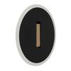 LED-Wandleuchte 78410b Avery - Dunkelbraun/Schwarz, Design, Holzwerkstoff/Kunststoff (20,5/5cm) - Globo